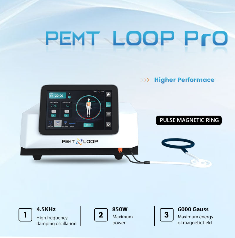 PMST EMTT Physio Therapy Magnetic Loop Body Pain Relief PEMT Therapy Machine