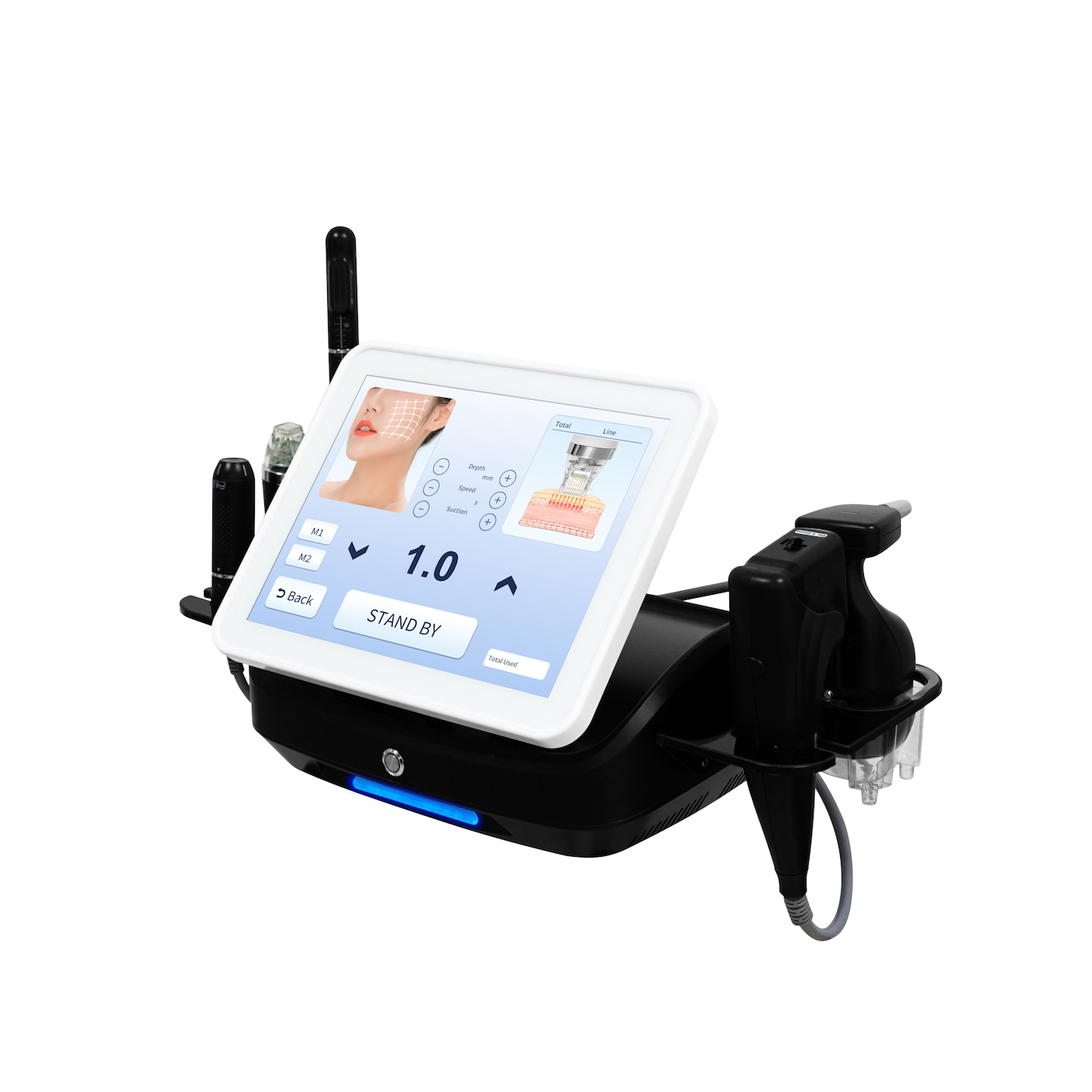 5in 1 Anti-aging Machine Hifu RF Miconeedle Liposonix Vmax Skin Lifting Body Slimming