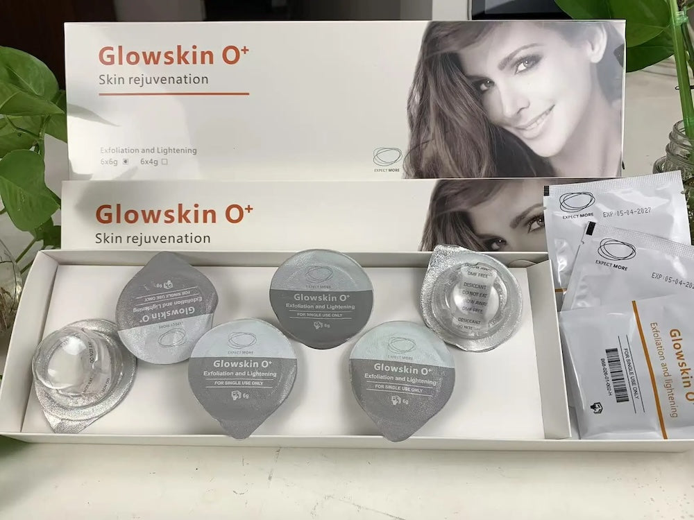 Skin Balance Black Capsule CO2 Oxygen Glowskin Pod Serum for Facial Machine Skin Rejuvenation Oil Skin Balance