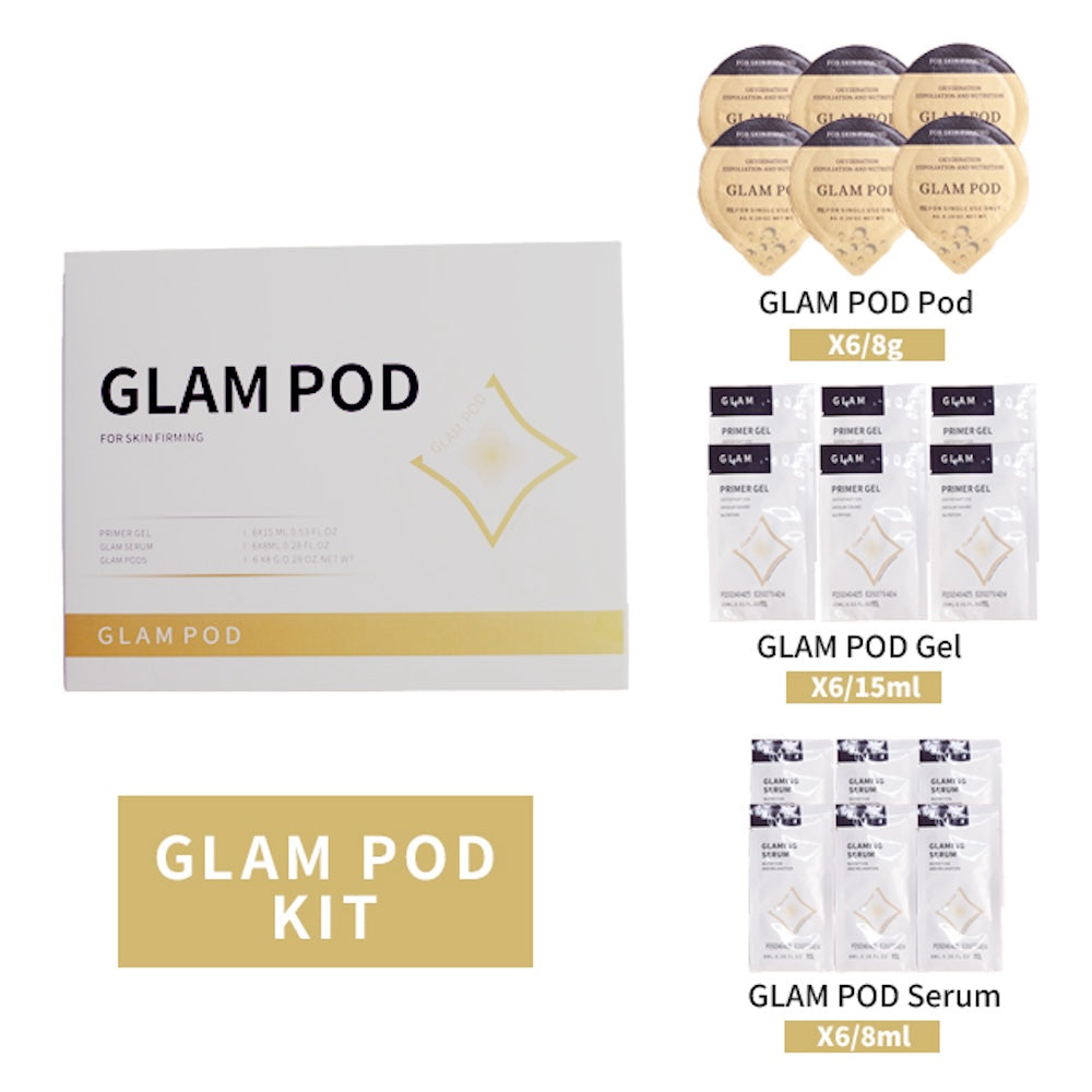 7 Types CO2 Oxygen Capsule Pod Serum Gel Skin Rejuvenation Hydrate Facial Machine Consumable Kit