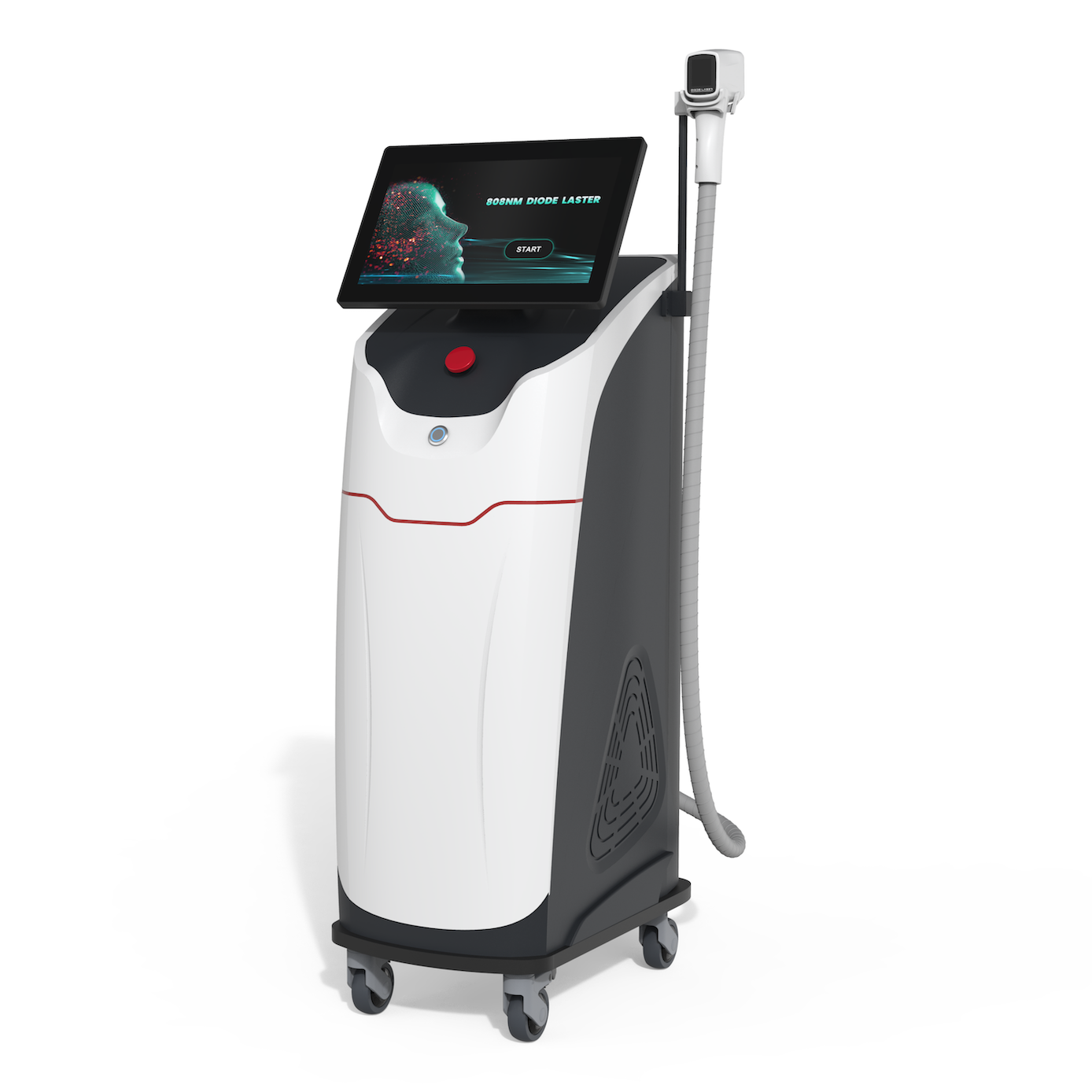 Professional Laser Hair Removal Machine 2000watt German Import Laser Bar Depilator 4 Wavelength