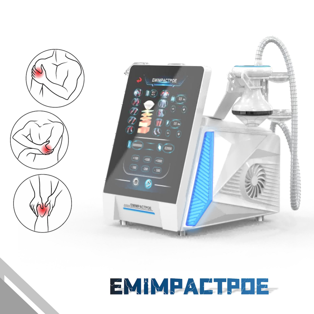 Focus Shockwave Eswt High Intensity Focused Shock Wave Chiropractic Physiotherapy Machine Muscle Bone Pain Relief