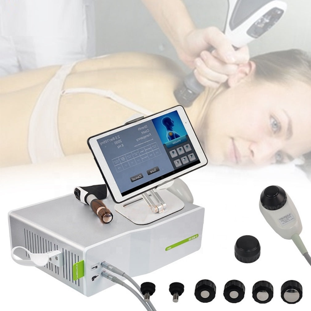 Extracorporeal Medical Radial Shockwave Therapy Machine for Skeletal Muscle Pain Relief ED Tissue Repair Treatment