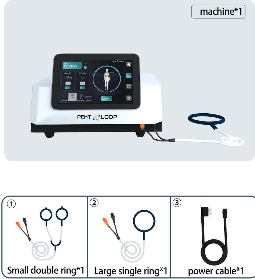 PMST EMTT Physio Therapy Magnetic Loop Body Pain Relief PEMT Therapy Machine