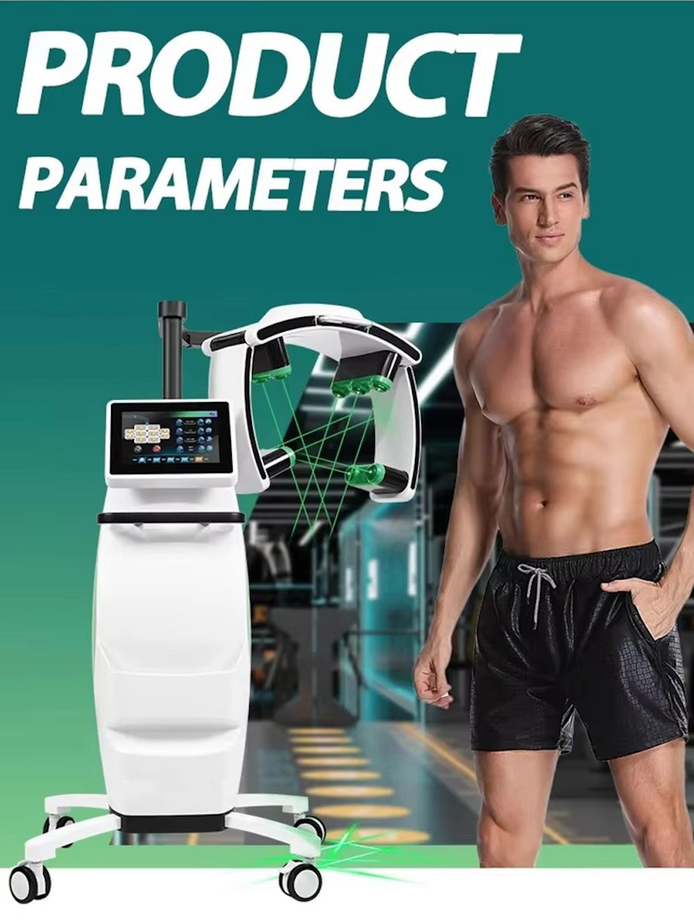 Popular 10D Maxlipo Therapy 532nm Green Light Skin Lifting Fat Burning Weight Loss Body Massage Roller Machine for Beauty Salon