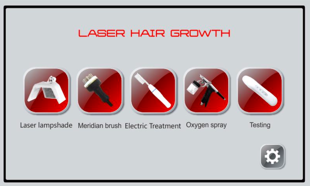 Professional Hair Growth Red Led 650nm Light Regrowth Electric Hair Care Growth Hair Scalp Care Beauty Machine