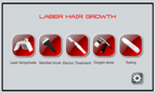 Professional Hair Growth Red Led 650nm Light Regrowth Electric Hair Care Growth Hair Scalp Care Beauty Machine