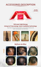 Newest Hair Loss Treatment Hair Regrowth Treatments Machine Ozone Therapy Scalp Massage Machine Receding Hairline