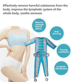 New IR Pressotherapy Body Massage Slimming Muscle Stimulate Lymphatic Drainage Therapy Full Set Jacket Pants