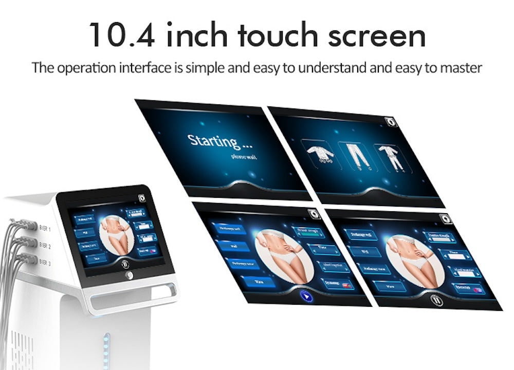 New IR Pressotherapy Body Massage Slimming Muscle Stimulate Lymphatic Drainage Therapy Full Set Jacket Pants