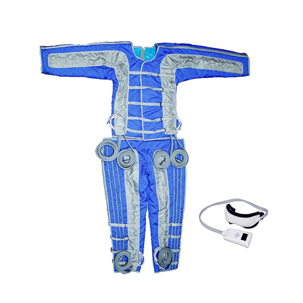 New IR Pressotherapy Body Massage Slimming Muscle Stimulate Lymphatic Drainage Therapy Full Set Jacket Pants