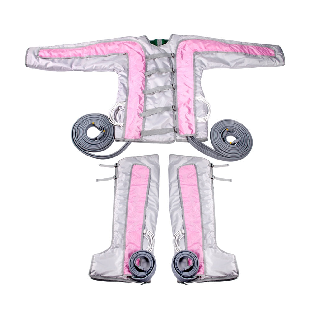 New IR Pressotherapy Body Massage Slimming Muscle Stimulate Lymphatic Drainage Therapy Full Set Jacket Pants