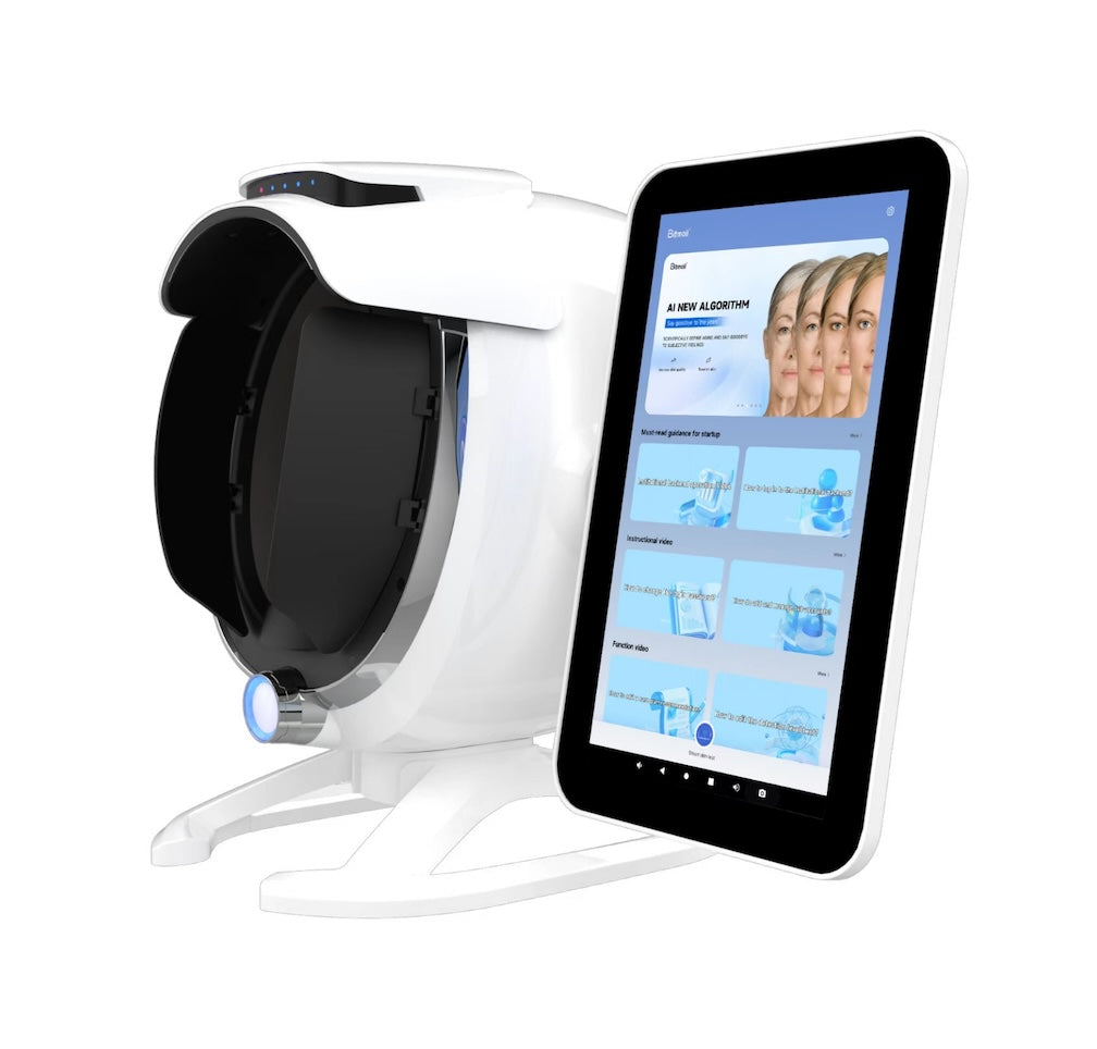 15.6 inch AI Dermatology Skin Analyzer Machine 3d Face Analysis Scanner