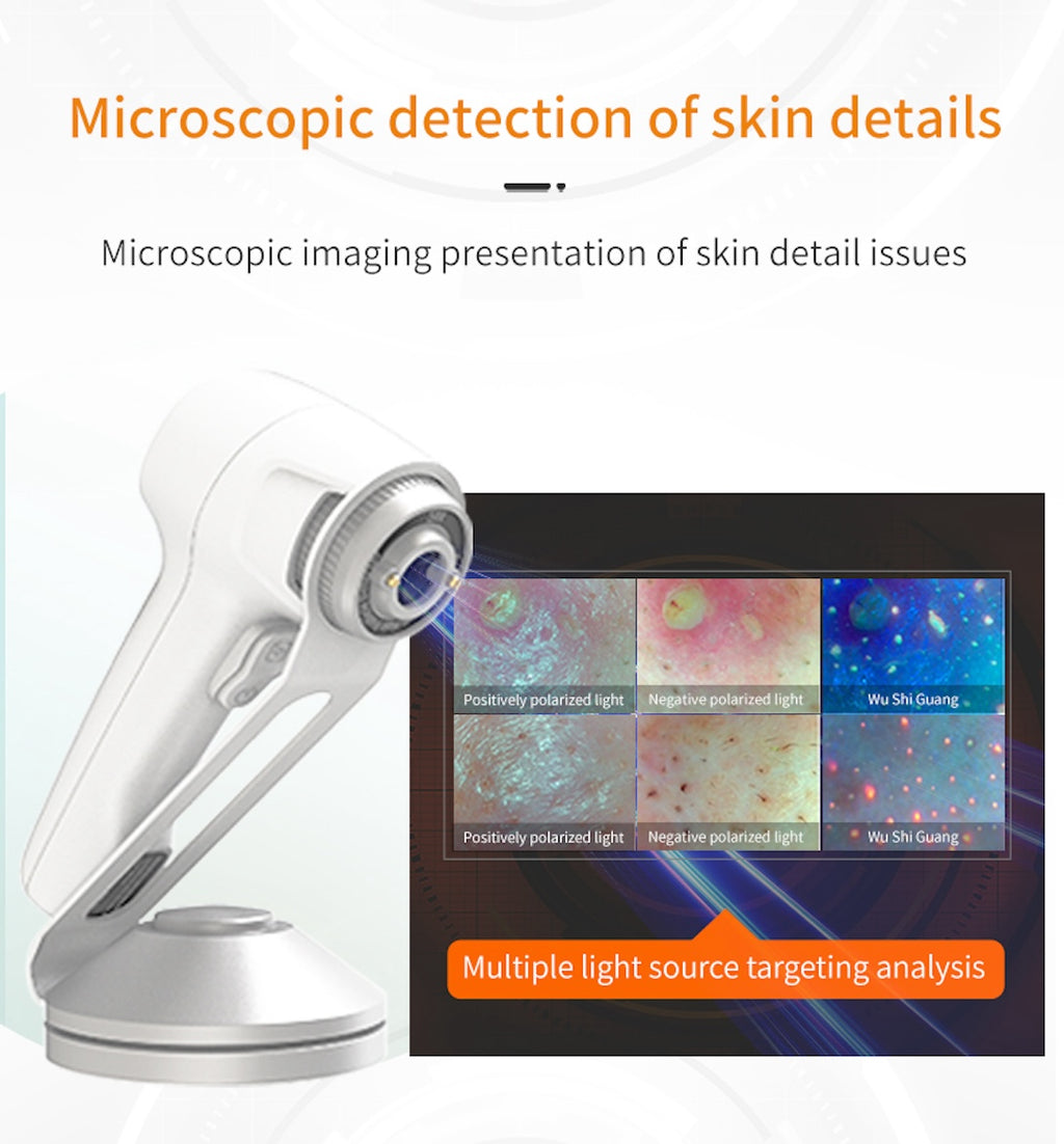 15.6 inch AI Dermatology Skin Analyzer Machine 3d Face Analysis Scanner