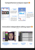 AI Dermatology Skin Analyzer Machine 3d Face Analysis Scanner