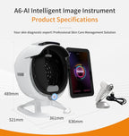 15.6 inch AI Dermatology Skin Analyzer Machine 3d Face Analysis Scanner
