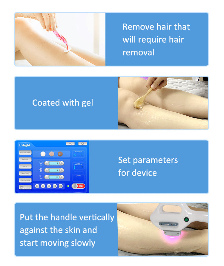 Professional RF IPL PicoLaser Tattoo Remove Machine Permanent Hair Removal E-light OPT Painless Skin Rejuvenation RF Tightening Depilator