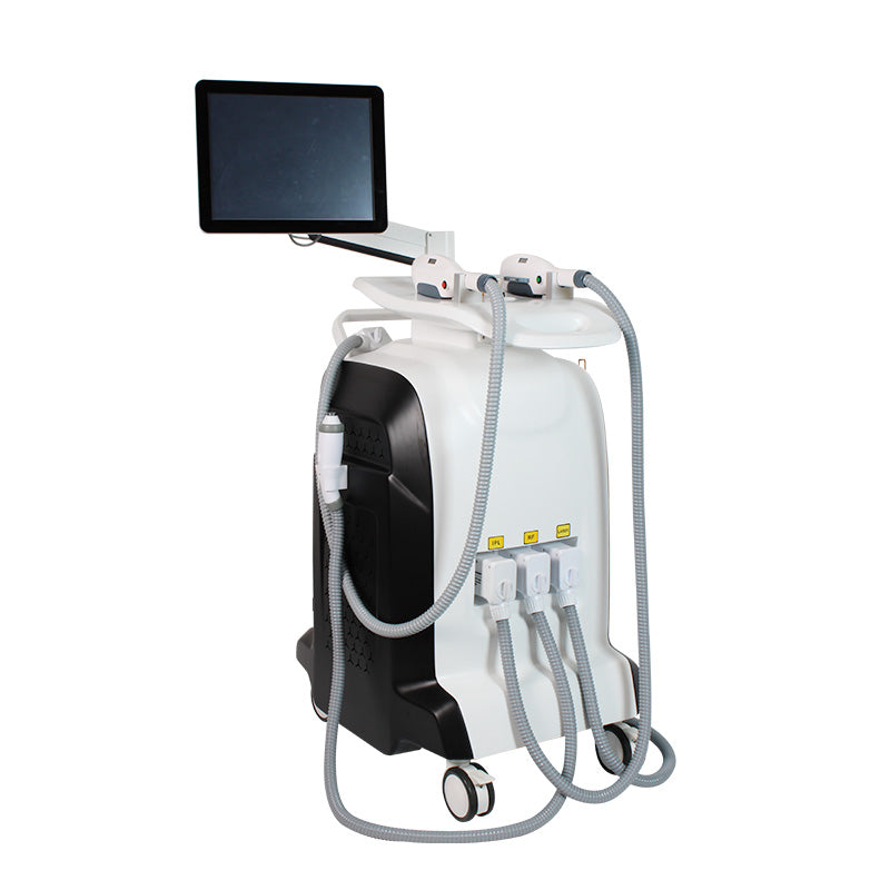 Professional RF IPL PicoLaser Tattoo Remove Machine Permanent Hair Removal E-light OPT Painless Skin Rejuvenation RF Tightening Depilator