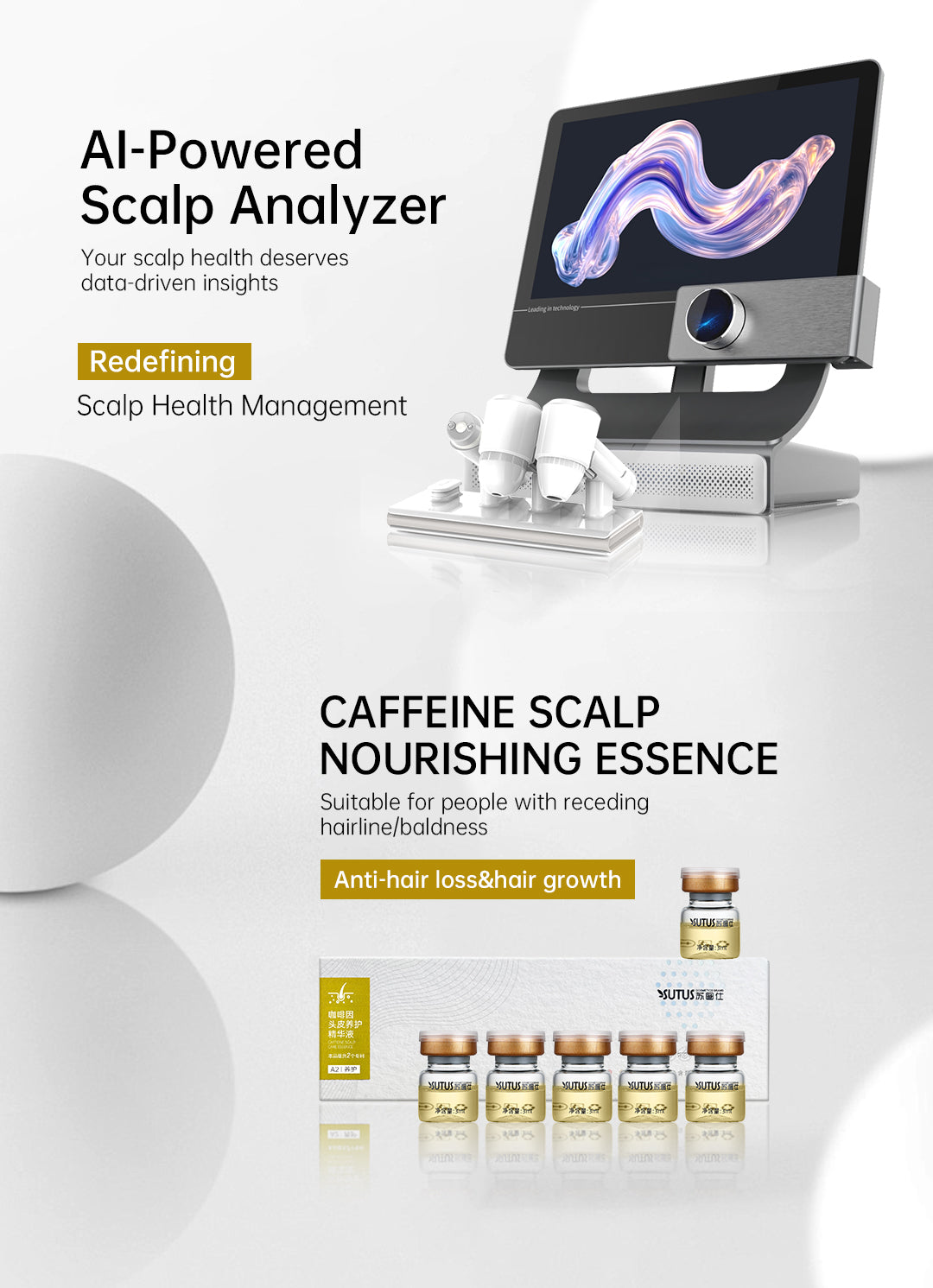 Scalp Care Serum Hair Regrowth Essence Anit-loss Hair