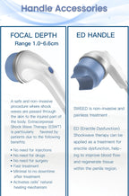New Popular Medical Focused Shockwave for ED Treatment Electromagnetic Shockwaves Sport Injury Pain Relief Physiotherapy