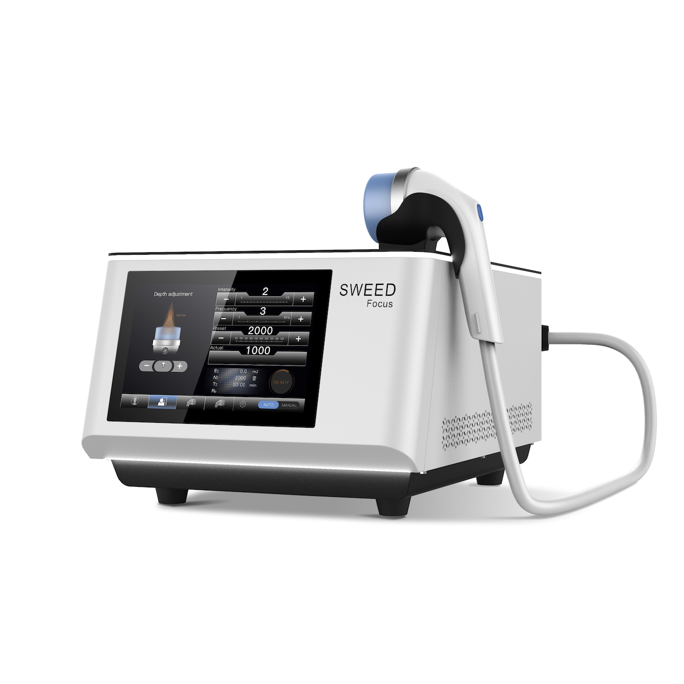 New Popular Medical Focused Shockwave for ED Treatment Electromagnetic Shockwaves Sport Injury Pain Relief Physiotherapy