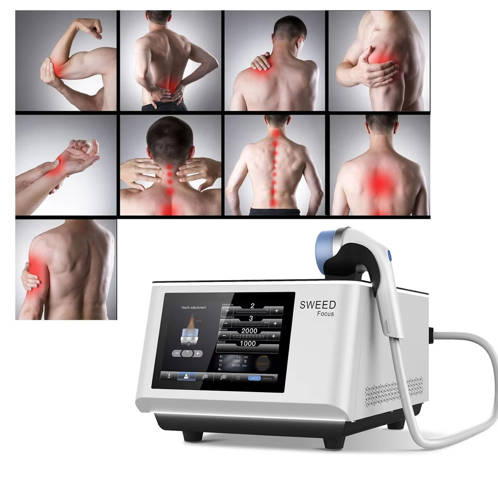 Professional Focused Shockwave for ED Pain Relief Sport Injury Physiotherapy Focus Shockwaves Machine