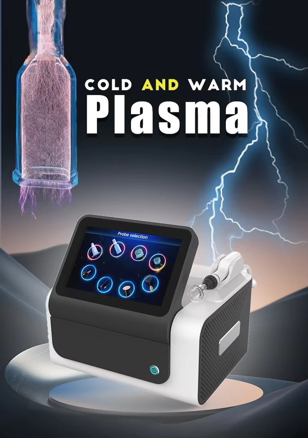 Cold Plasma Skin Care Beauty Home Use Tools Cold Plasma Instrument for Efficient Skin Rejuvenation Acne Management
