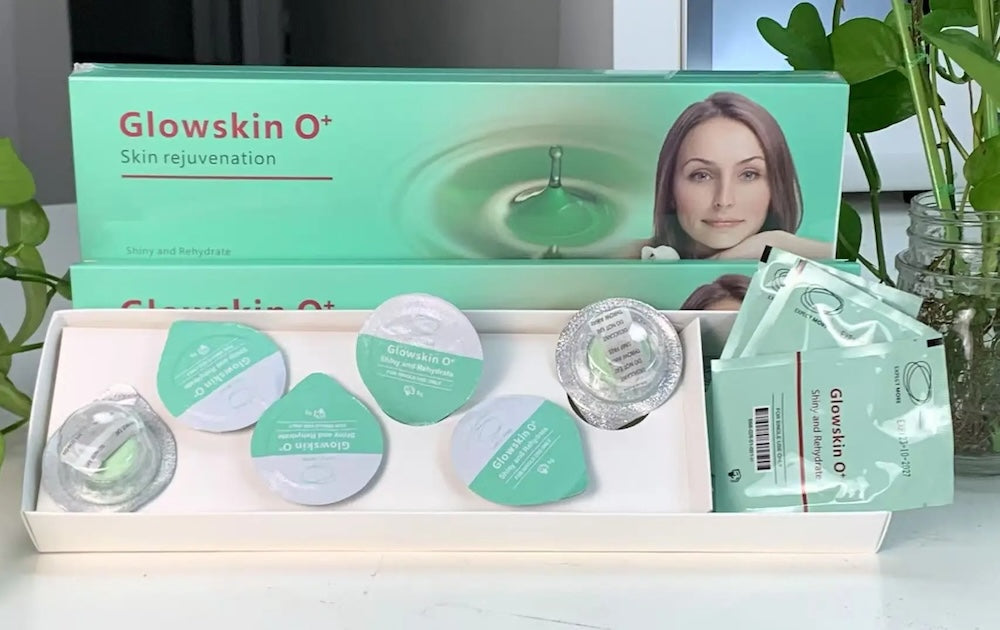 Skin Balance Black Capsule CO2 Oxygen Glowskin Pod Serum for Facial Machine Skin Rejuvenation Oil Skin Balance