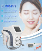 IPL OPT E-light RF 2 in 1 Permanent Hair Removal Epilator E-light Skin Rejuvenation RF Wrinkle Removal Skin Whitening