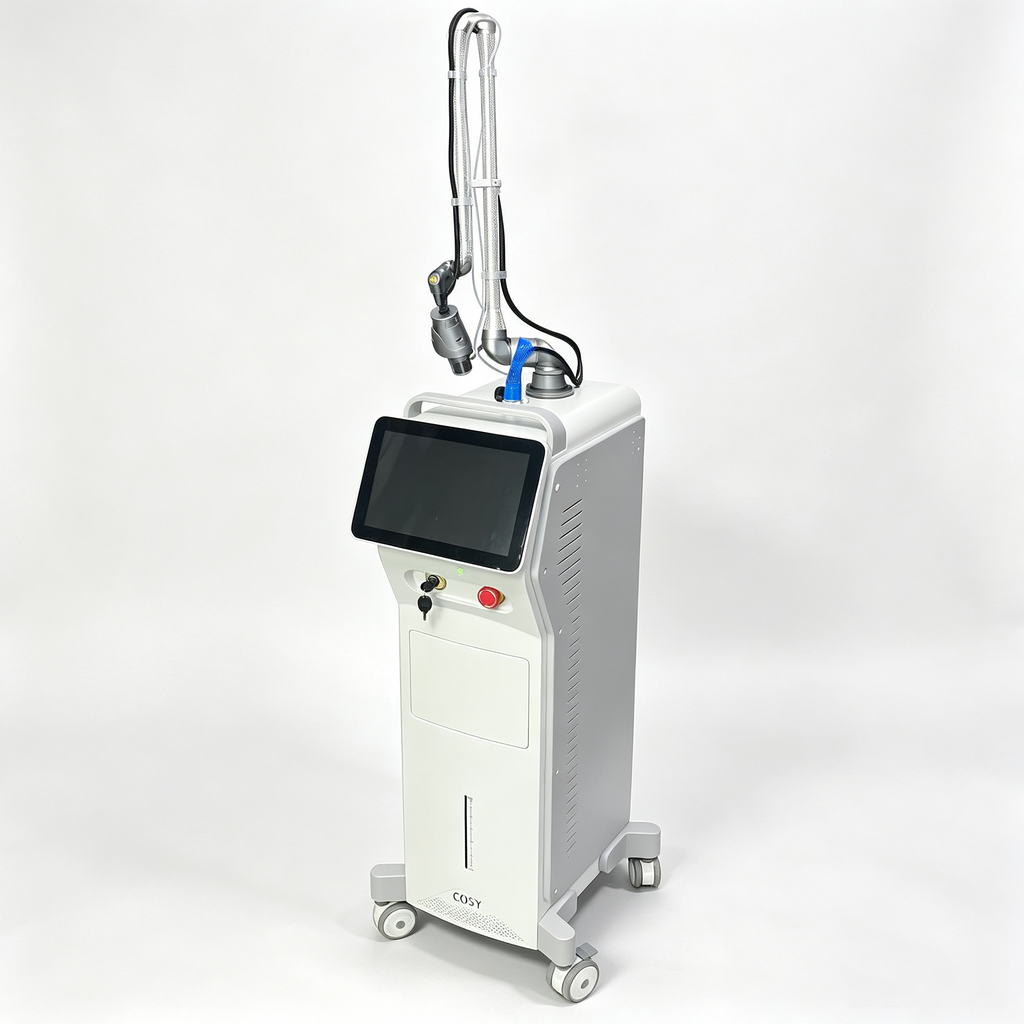 CO2 Fractional Laser Vertical Machine Glass Tube