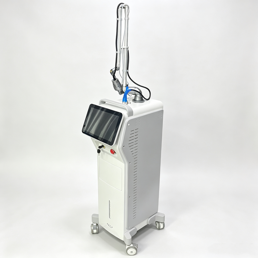 CO2 Fractional Laser Vertical Machine Glass Tube
