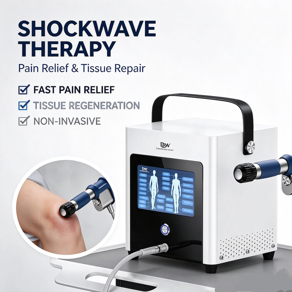 DR.Shock Wave Machine Low Intensity Precise Power Pneumatic Shockwave
