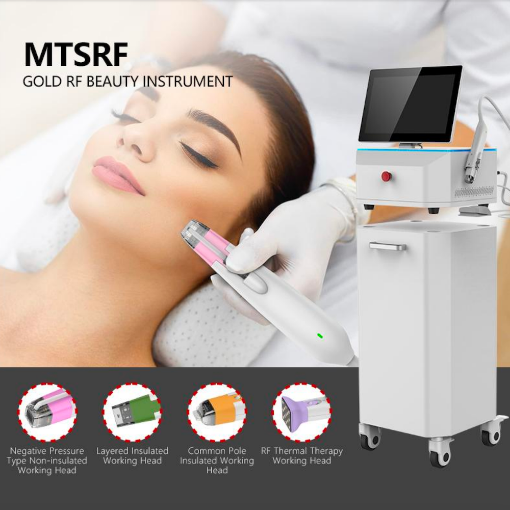 RF Microneedle 4 in 1 Skin Anti-aing Device Thermal RF Needle Machine Skin Rejuvenation