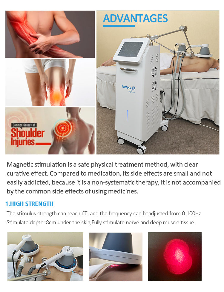 Emtt PMST Physio Magneto Therapy Magnetoterapia Pain Relief PEMF Sports Injury Therapy Magnetic Physiotherapy Machine