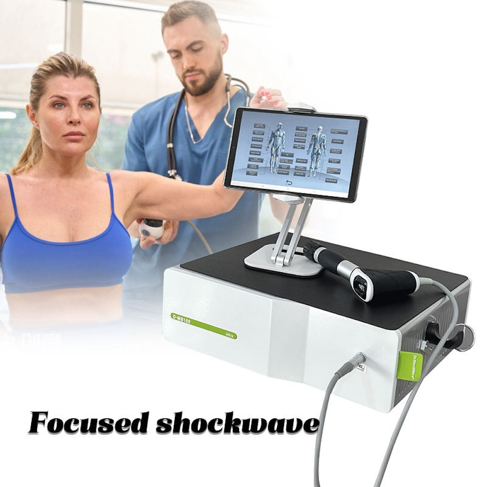 Extracorporeal Medical Radial Shockwave Therapy Machine for Body Skeletal Muscle Pain Relief ED Treatment