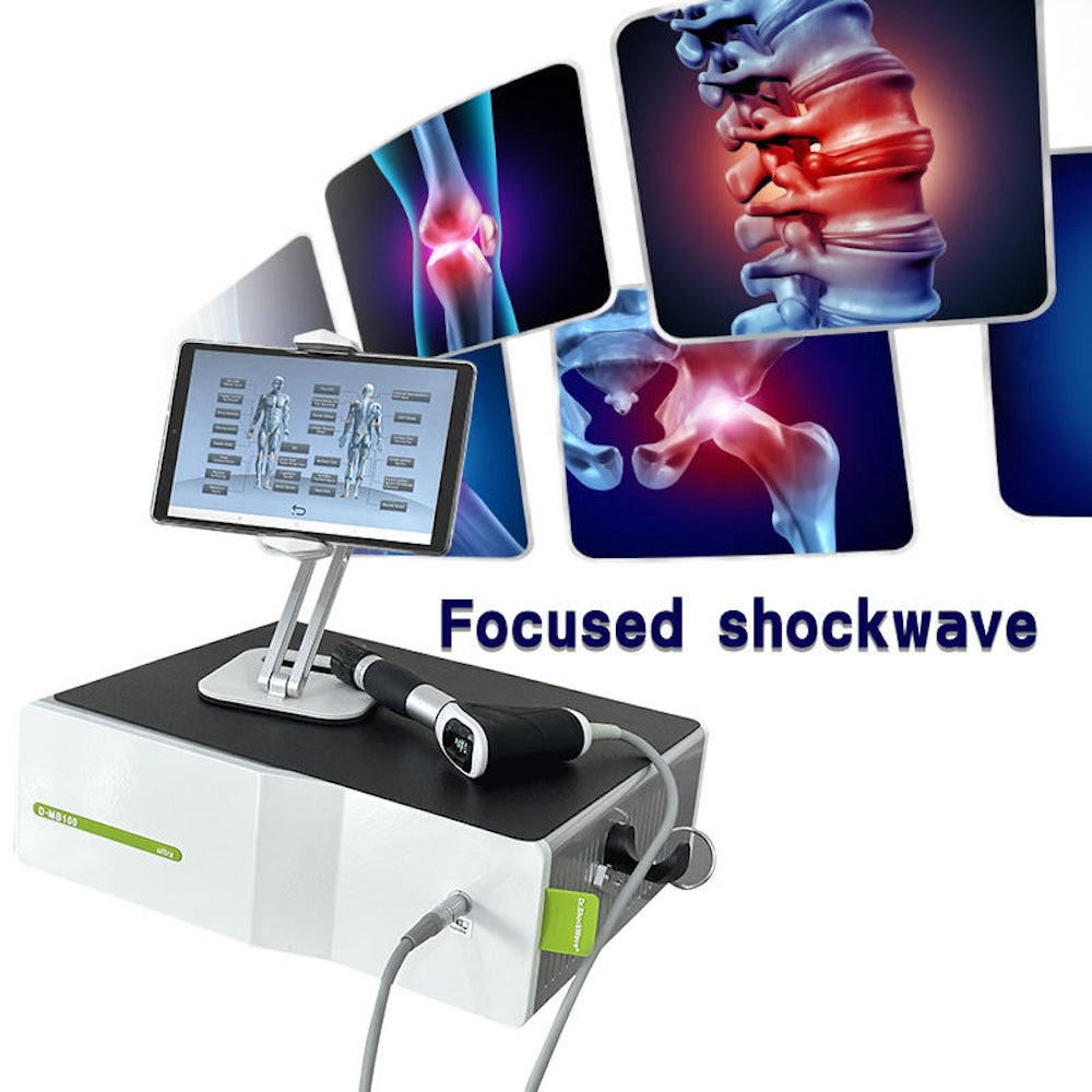 Extracorporeal Medical Radial Shockwave Therapy Machine for Body Skeletal Muscle Pain Relief ED Treatment