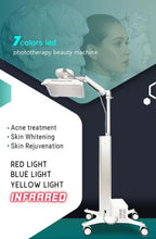 Factory Price Powerful Standing 4 Colors Light LED PDT Therapy Machine Acne Treatment Skin Rejuvenation Whitening Tightening Face Beauty Machine