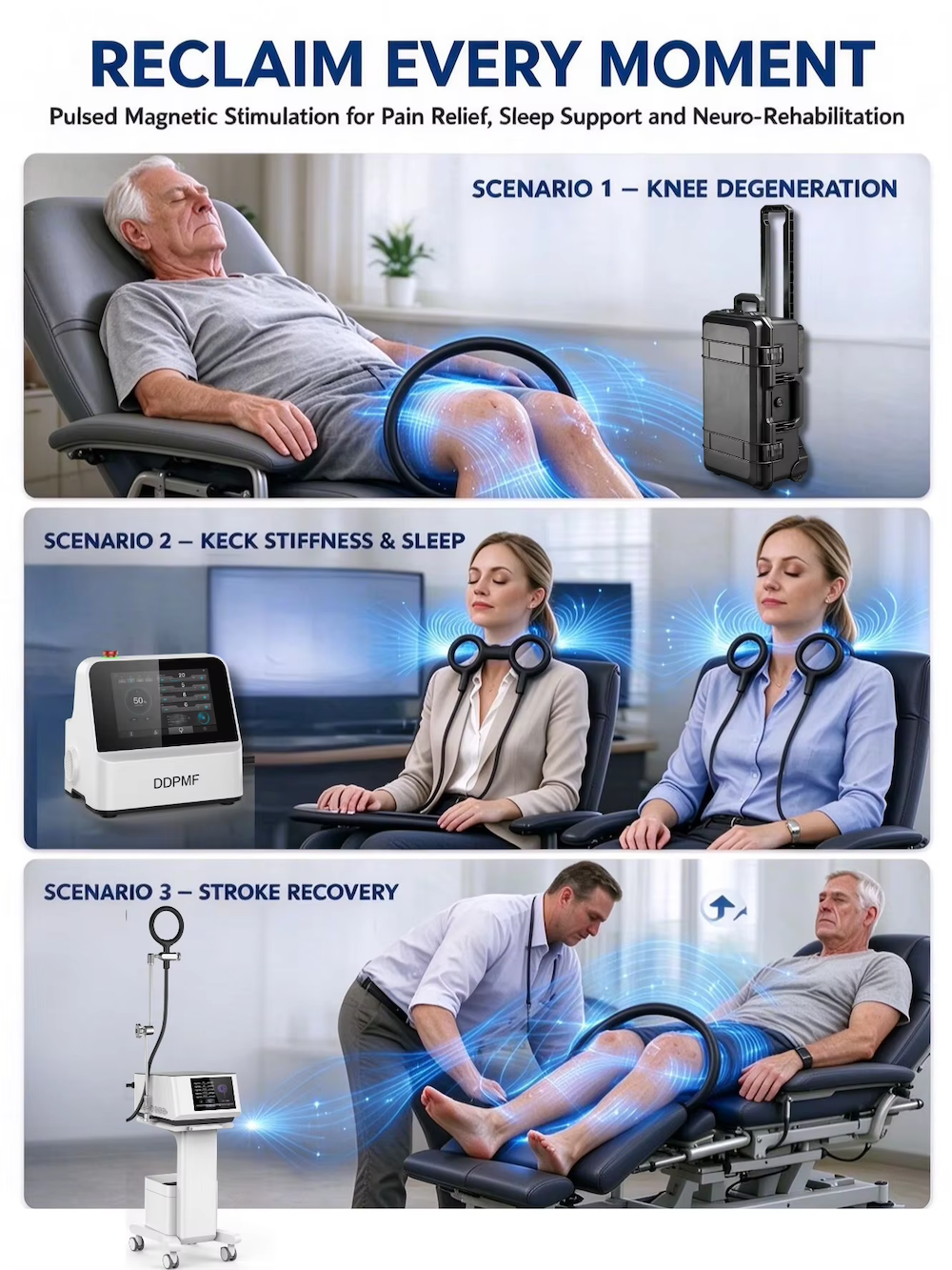 PM-1H PEMF Pulse High-Frequency Electromagnetic Therapy EMTT