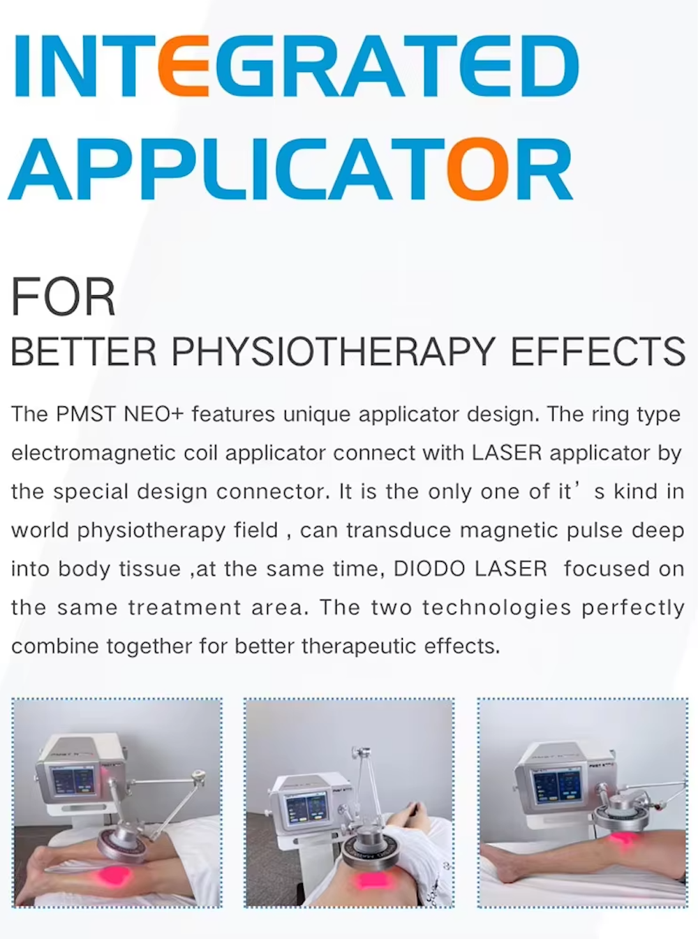 Newest PEMF Laser Physio Magneto for Chronic Pain And Degenerative Arthritis PMST NEO+ Pulsed Electromagnetic Machine