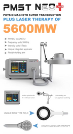 Newest PEMF Laser Physio Magneto for Chronic Pain And Degenerative Arthritis PMST NEO+ Pulsed Electromagnetic Machine
