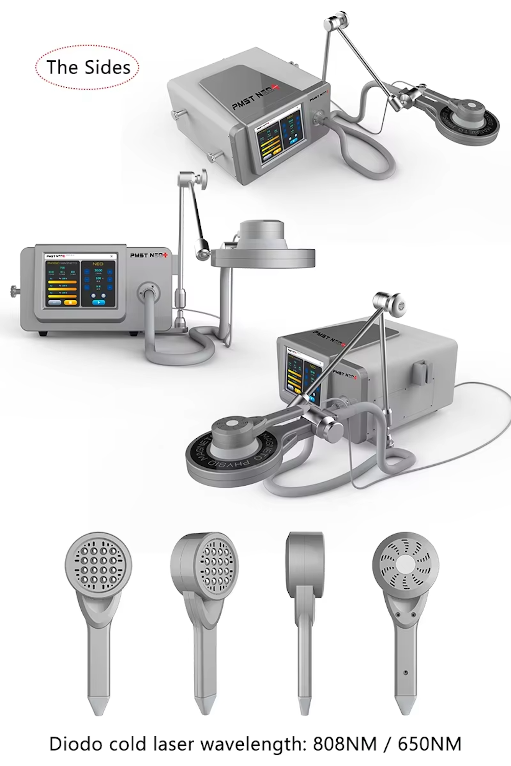 Newest PEMF Laser Physio Magneto for Chronic Pain And Degenerative Arthritis PMST NEO+ Pulsed Electromagnetic Machine