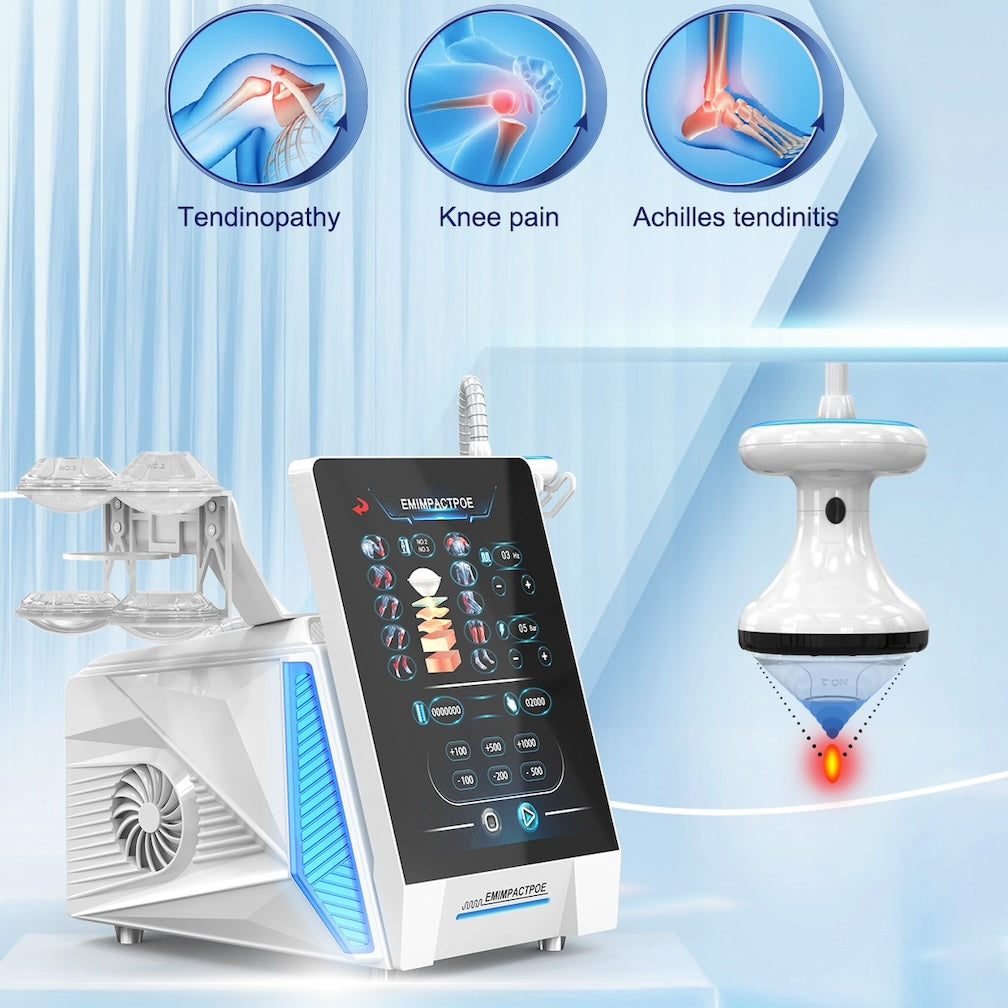 Focus Shockwave Eswt High Intensity Focused Shock Wave Chiropractic Physiotherapy Machine Muscle Bone Pain Relief