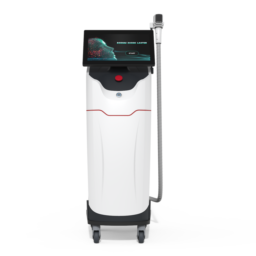 Professional Laser Hair Removal Machine 2000watt German Import Laser Bar Depilator 4 Wavelength