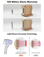 Professional Laser Hair Removal Machine 2000watt German Import Laser Bar Depilator 4 Wavelength