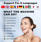 14in1  Hydra Facial Machine Microdermabrasion Diamond Peel Skin Rejuvenation RF Anti-Aging Oxygen Plasma