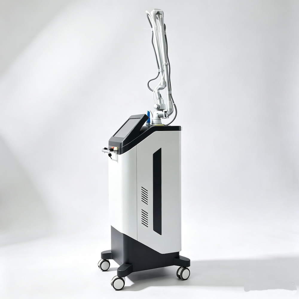 Vertical CO2 Laser Fractional with RF Metal tube optional
