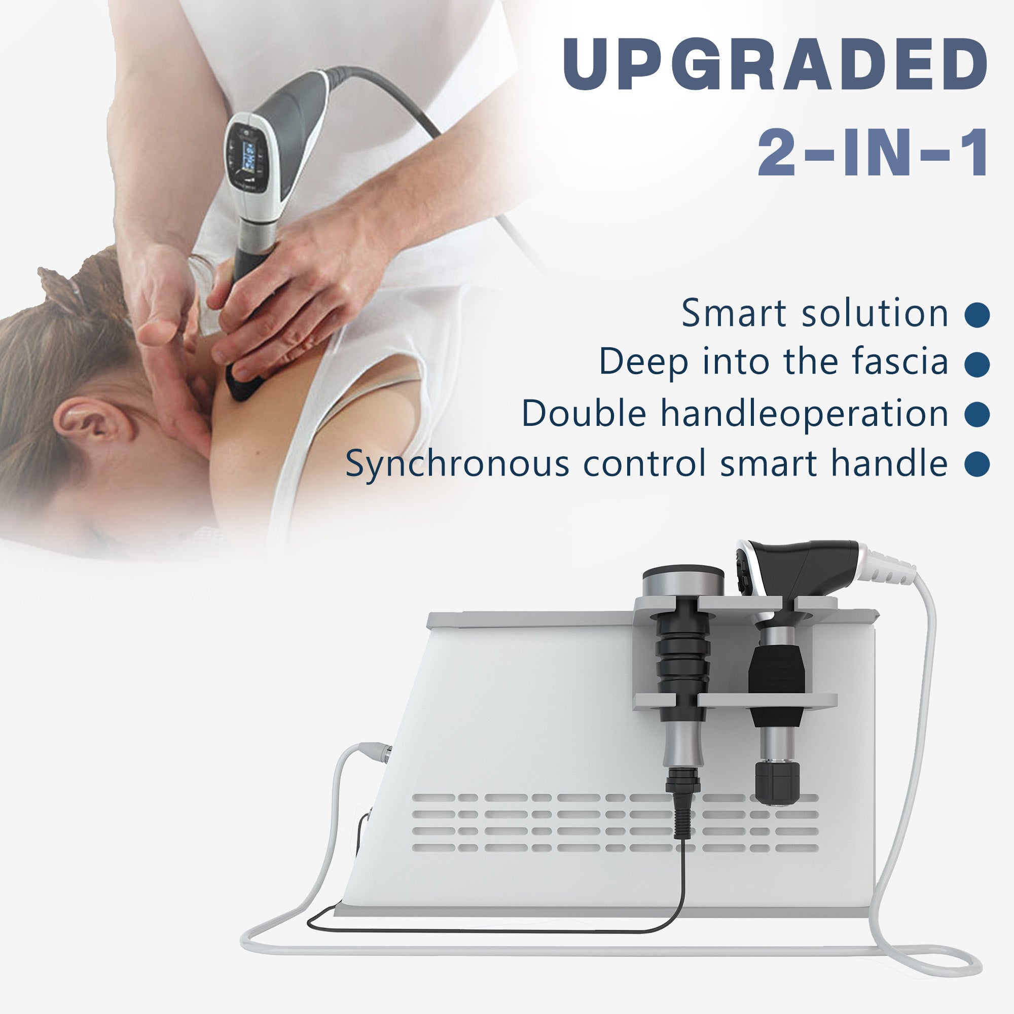 New Arrival Multifunctional Ultrasound Pneumatic Shockwave ED Erectile Dysfunction Shockwave Therapy Machine