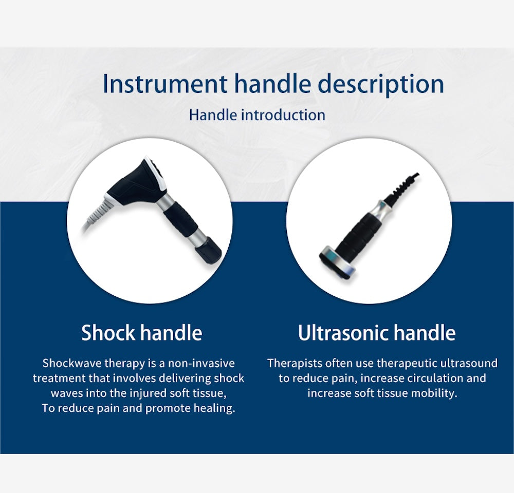 New Arrival Multifunctional Ultrasound Pneumatic Shockwave ED Erectile Dysfunction Shockwave Therapy Machine