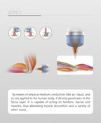 Professional Focused Shockwave for ED Pain Relief Sport Injury Physiotherapy Focus Shockwaves Machine