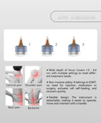 Professional Focused Shockwave for ED Pain Relief Sport Injury Physiotherapy Focus Shockwaves Machine